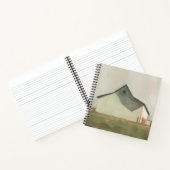 セレーヌバーン – オフホワイト ノートブック (内部)