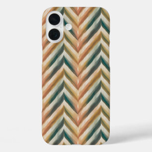 「セレーヌパステルシェブロン流れ」 iPhone 16 PLUSケース