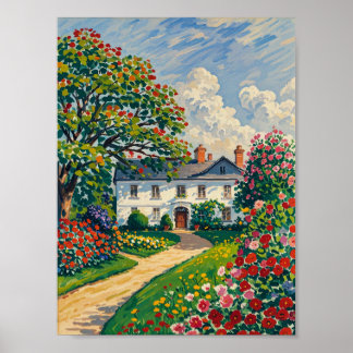 セレーヌパークシーンインアーリー春 ポスター