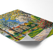 セレーヌパークシーンインアーリー春 ポスター (角)