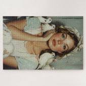 セレーヌファームメイドホワイトハト – 平和のシンボル ジグソーパズル (横)