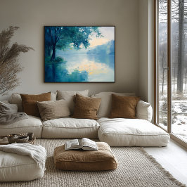 セレーヌフォヴィシュレイクモーニング – 自然インスパイア- ポスター