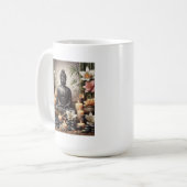 セレーヌブッダ祈りの言葉マグ コーヒーマグカップ (正面左)