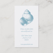 セレーヌブルーシーシェル 名刺 (裏面)