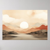 セレーヌホライゾンジャパンディ自然アート ポスター (正面)