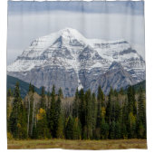 セレーヌマウンテンカナダ山ロブソン シャワーカーテン (正面)