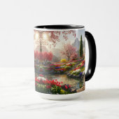 セレーヌマウンテンガーデン マグカップ (正面右)