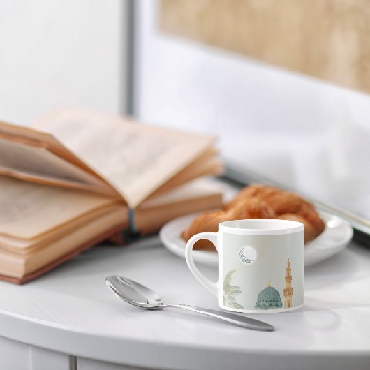 セレーヌマスジドアンナバウィエスプレッソマグ | イスラム美術 エスプレッソカップ