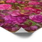 セレーヌランドスケープ登山バラアーチウェイ ポスター (角)