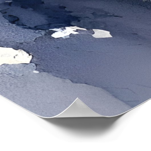 セレーヌレイクアンドマウンテンサンライズデジタルアートプリント ポスター (角)