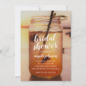 セレーヌレイクアンドメイソンジャーブライダルシャワー 招待状 (正面)