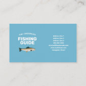 セレーヌレイクランドスケープ – 魚釣りガイド 名刺 (裏面)