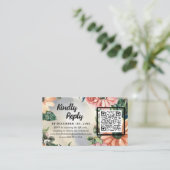 セレーネガーデンリース：パステルフローラエレガンス エンクロージャーカード (スタンド正面)