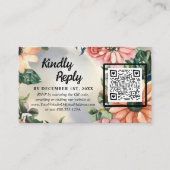 セレーネガーデンリース：パステルフローラエレガンス エンクロージャーカード (正面)