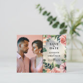 セレーネガーデンリース：パステルフローラエレガンス シーズンポストカード (スタンド正面)