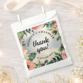 セレーネガーデンリース：パステルフローラエレガンス フェイバーバッグ (クリップ留めされた状態)