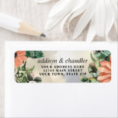 セレーネガーデンリース：パステルフローラエレガンス ラベル (インサイチュ)