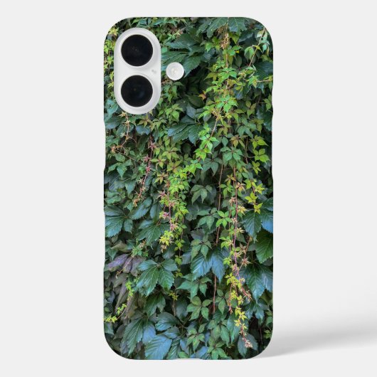 セレーネグリーンアイビーウォールつるズつる植物プラント離れ Case-Mate iPhoneケース (裏面)