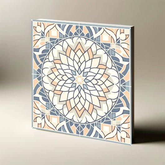 セレーネシンメトリ：パステル調和 タイル