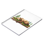 セレーネスリーピングベアーウッドランド自然ジャーナル ノートブック (左側)