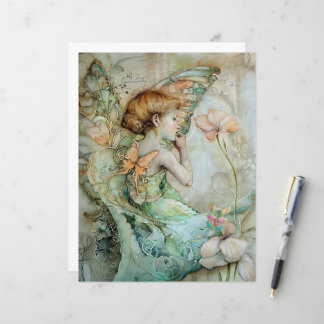 セレーネフェアリーA4アドバイス誕生日カード