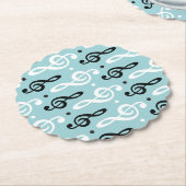 セレーネメロディーズトレブルクレフ、 音符記号 ペーパーコースター (アングル)