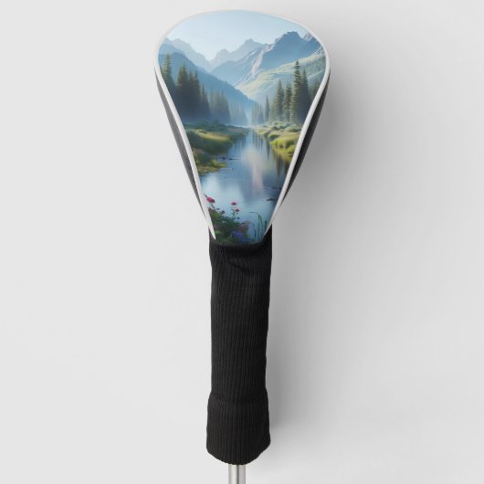 セレーネリバーバレー ゴルフヘッドカバー (正面)