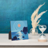 セレーネ抽象芸術シースケープアート フォトプラーク (インサイチュ)