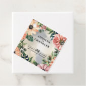 セレーンガーデンリース：パステルフラワーの優雅さ フェイバータグ (インサイチュ)