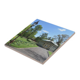 セレーンバララト植物園陶芸瓦 タイル