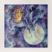 セレ不気味ナーデ：カボチャとファントム ジグソーパズル (横)