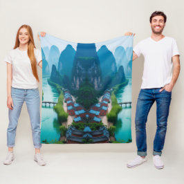 セレ包まれたニティ – カルストリバーバレーブランケット フリースブランケット