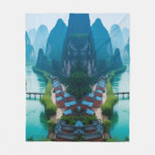 セレ包まれたニティ – カルストリバーバレーブランケット フリースブランケット (正面)