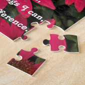 セレ感動的ニティ祈りの言葉コンフォレアフローラ ジグソーパズル (側面)