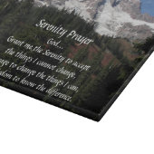 セレ感動的ニティ祈りの言葉山レイニア カッティングボード (角)