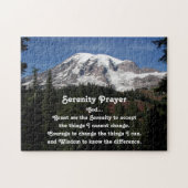 セレ感動的ニティ祈りの言葉山レイニア ジグソーパズル (横)