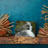 セレ感動的ニティ祈りの言葉滝 フォトプラーク (側面)