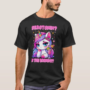 セロトニンこのエコノミーにおける怒スノールセロトニン Tシャツ