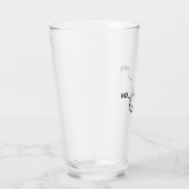 セロトニン化学式科学記号 タンブラーグラス (右)