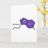 セロトニン神経伝達物質 カード (黄色い花)