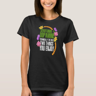 セロトニン&ドーパミン技術的に唯一の2つの薄い Tシャツ
