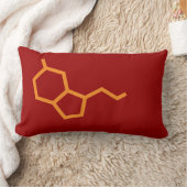 セロトニン – ドーパミン – 愛と幸福 ランバークッション (ブランケット)