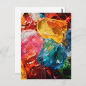 セロファンの宝石 ポストカード (正面/裏面)