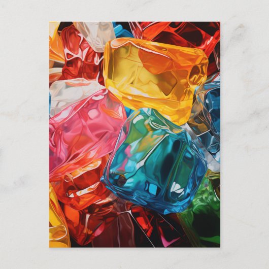 セロファンの宝石 ポストカード (正面)