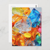 セロファンの宝石 ポストカード (正面/裏面)