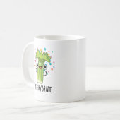 セロリおもしろいー脊椎動物 コーヒーマグカップ (正面左)