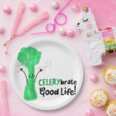 セロリ前向きー·パン:セレリアの良い生活 ペーパープレート (パーティー)