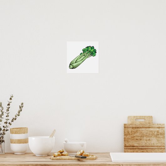 セロリ ポスター (キッチン)