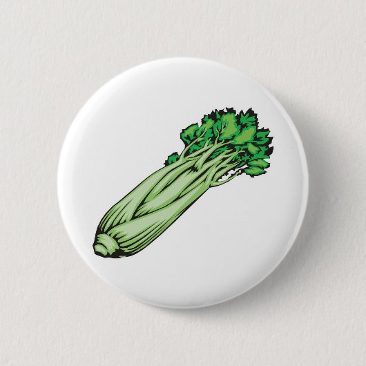セロリ 缶バッジ (正面)