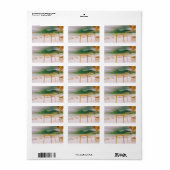 セロンベラナクビーチ – ロンボク – インドネシア ラベル (フルシート)